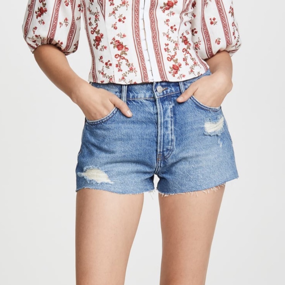 Reformation Dixie High Rise Shorts - Picture 2 of 6